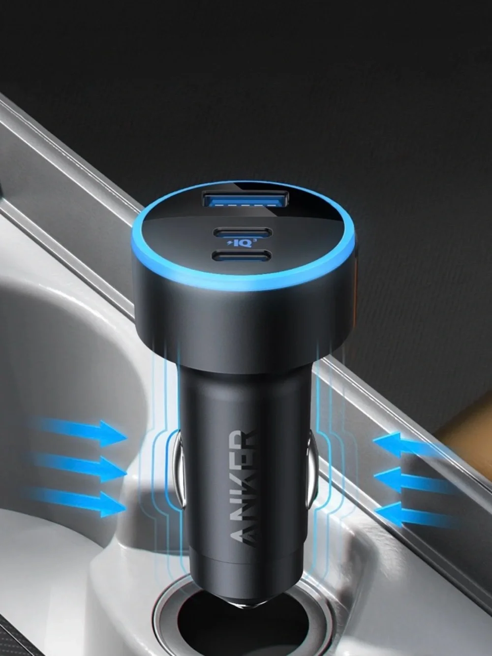 Anker branded car